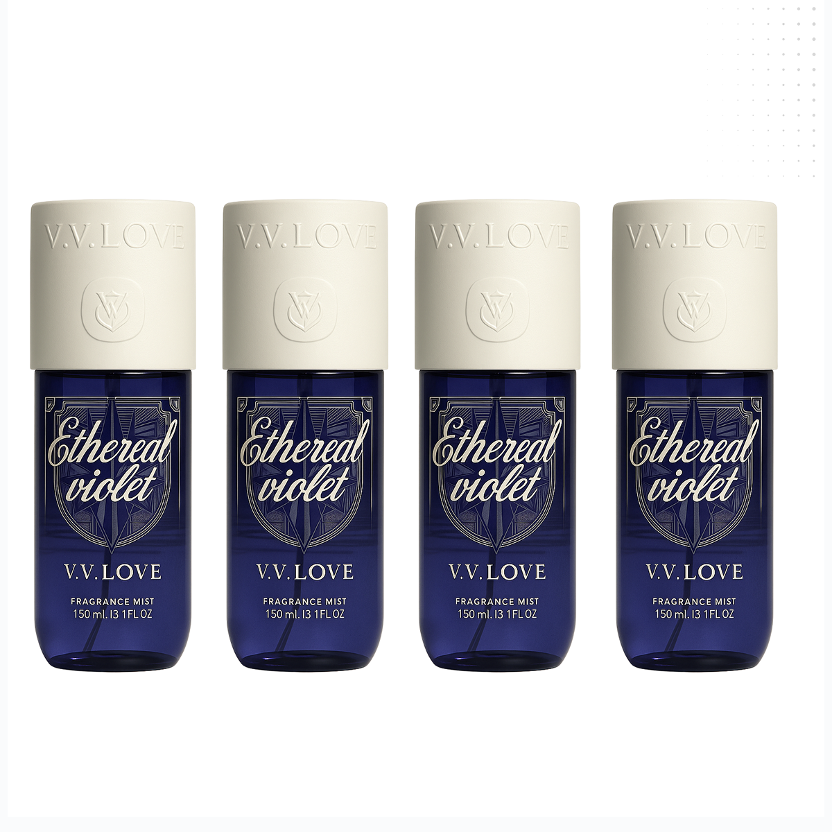 4*150ml Vv Love - Ethereal Violet - Body Mist da Donna