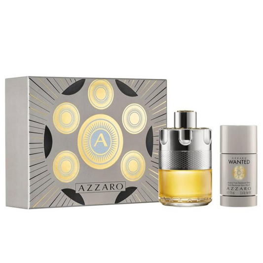 Azzaro - Cofanetto Wanted Eau de Toilette 100ml + Deodorante Stick Senza Alcool 77g