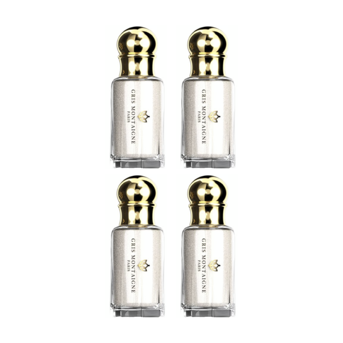 4*12ml Gris Montaigne - Musc Tahara Bois Montaigne - Profumo concentrato