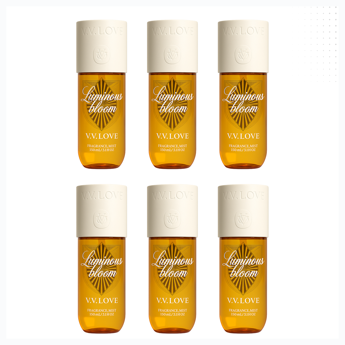 150ml Vv Love - Luminous Bloom - Brume Parfumée pour femme