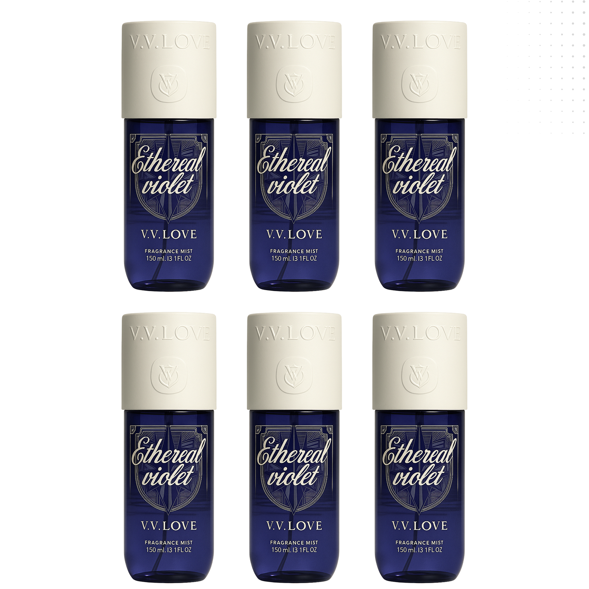 2*150ml Vv Love - Ethereal Violet - Body Mist da Donna