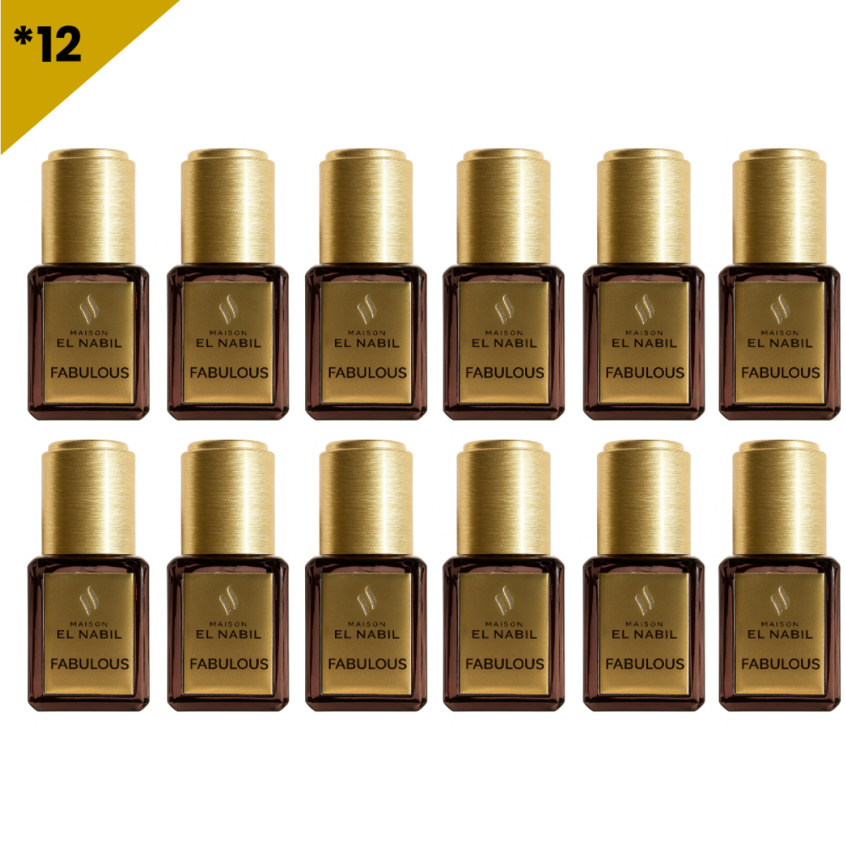 6*5ml el Nabil - Fabulous - Profumo concentrato Senza Alcool