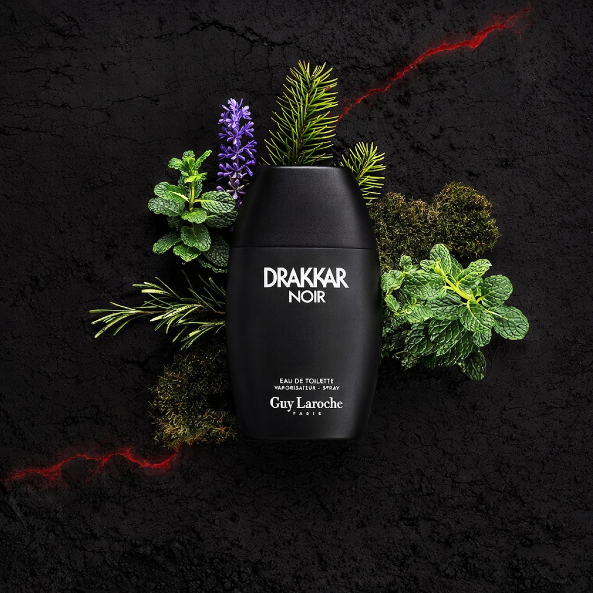 200 ml Guy Laroche - Drakkar Noir - Eau de Toilette pour homme
