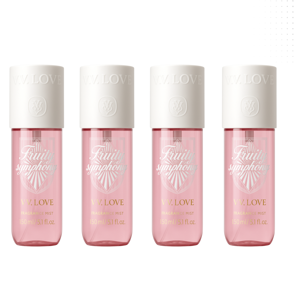 150ml Vv Love - Fruity Symphony - Brume Parfumée pour femme