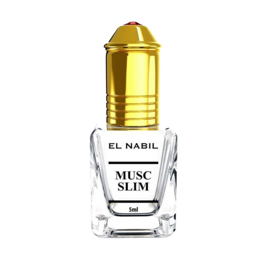 12*5ml el Nabil - Musc Slim - Profumo concentrato Senza Alcool