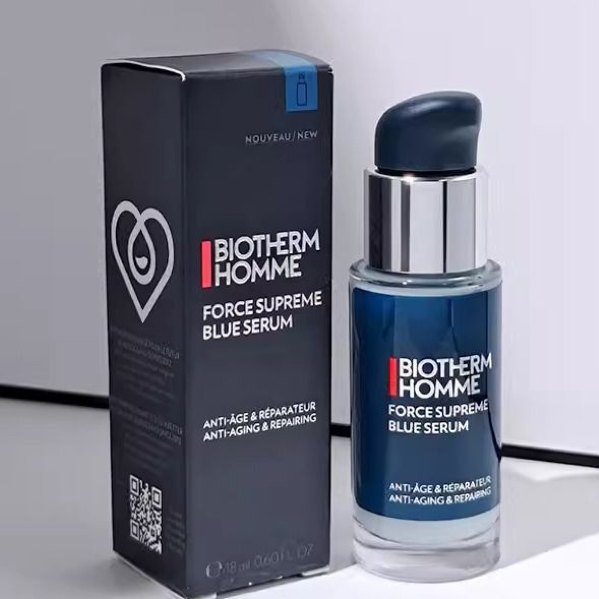18ml Biotherm - Force Supreme Blue Sérum - Anti Rides & Réparateur