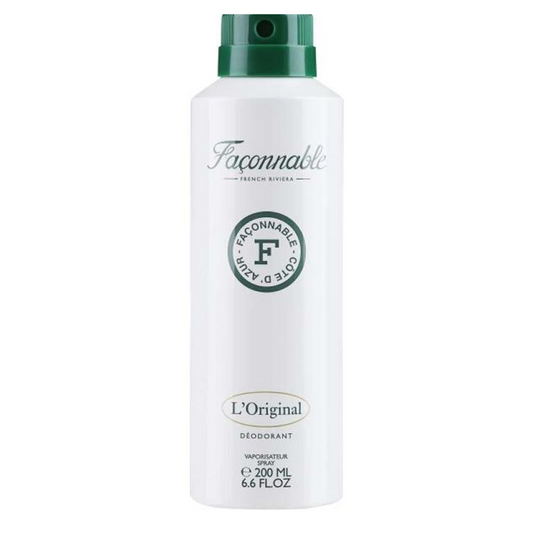 6*200ml Façonnable - L'original - Deodorante da Uomo