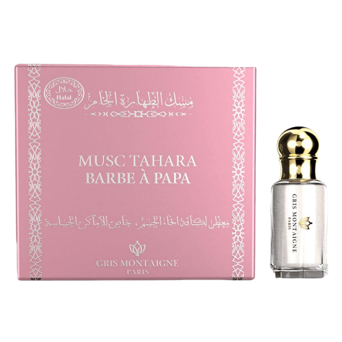 4*12ml Gris Montaigne - Musc Tahara Barbe à Papa - Profumo concentrato