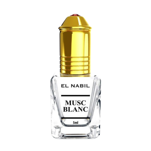 12*5ml el Nabil - Musc Blanc - Profumo concentrato Senza Alcool 12*5ml