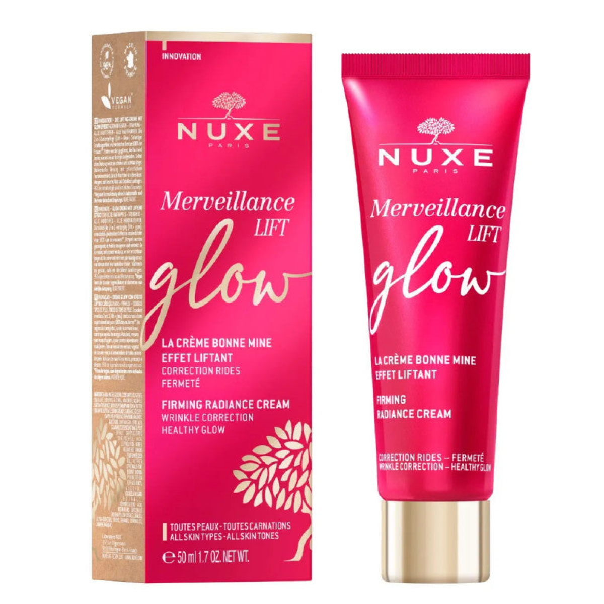 50ml Nuxe - Merveillance Lift - Crème Bonne Mine Effet Liftant Correction Rides