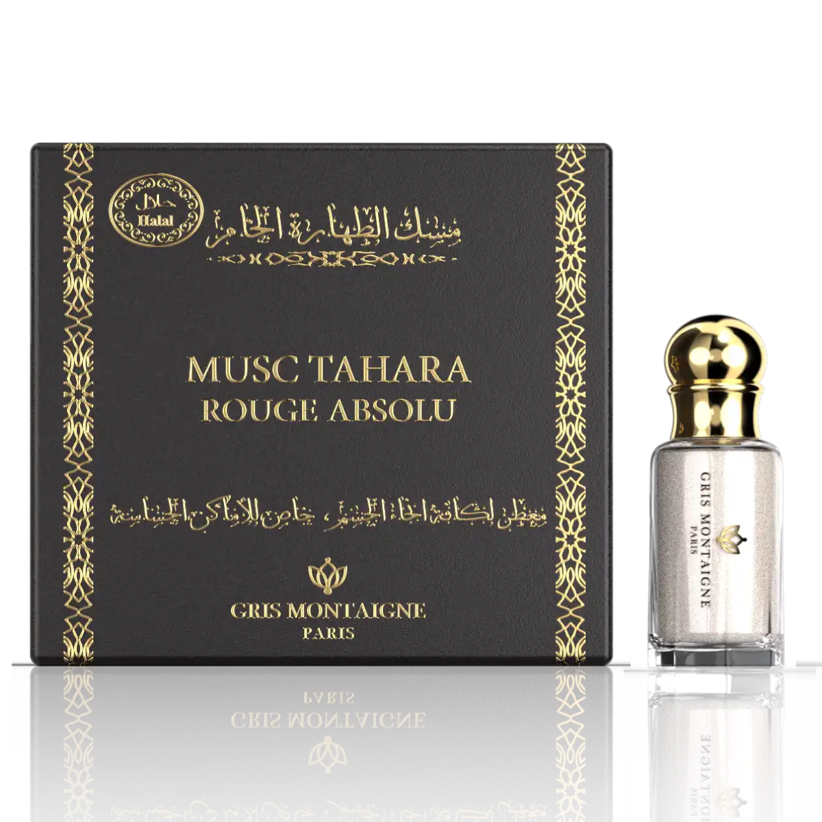 4*12ml Gris Montaigne - Musc Tahara Rouge Absolu - Profumo concentrato