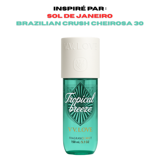 4*150ml Vv Love - Tropical Breeze - Body Mist da Donna