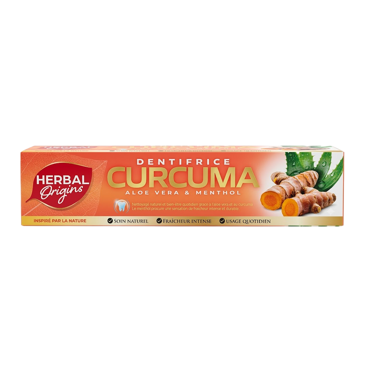 75 ml Herbal Origins - Curcuma - Dentifrice