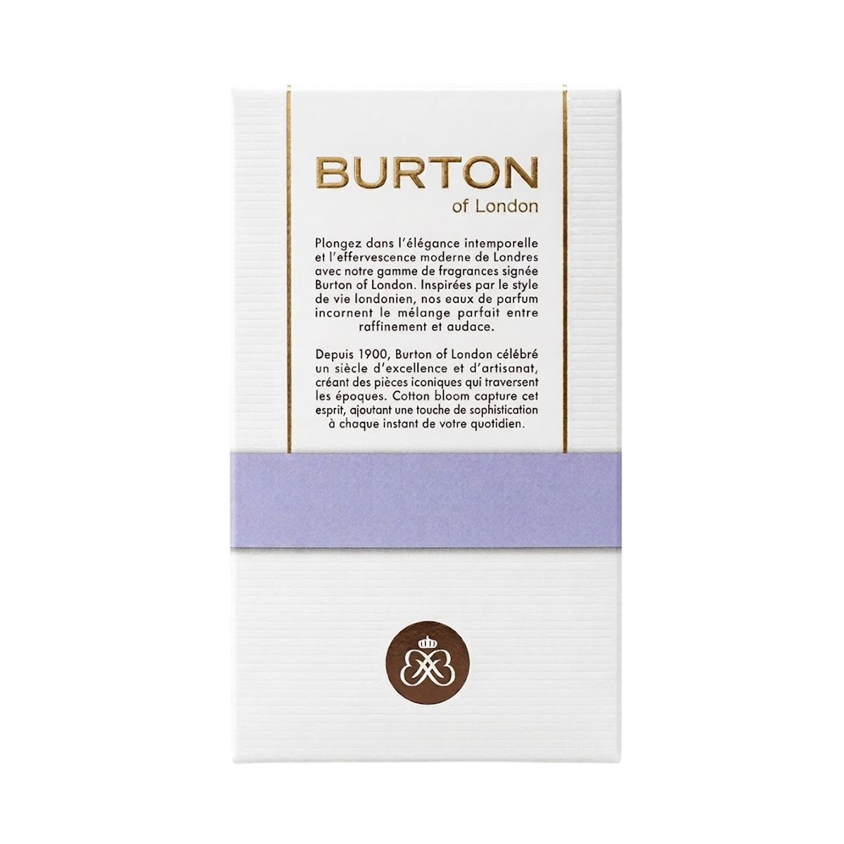 50 ml Burton of London - Cotton Bloom - Eau de Parfum