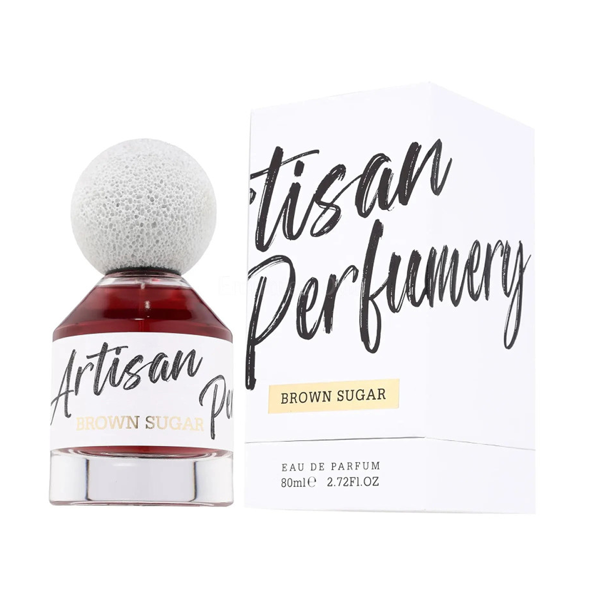 80 ml Fragrance World - Artisan Perfumery Brown Sugar - Eau de Parfum Unisexe