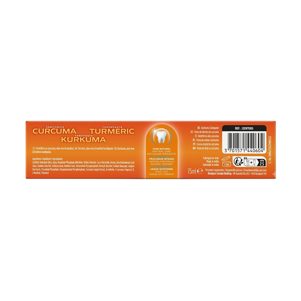 75 ml Herbal Origins - Curcuma - Dentifrice
