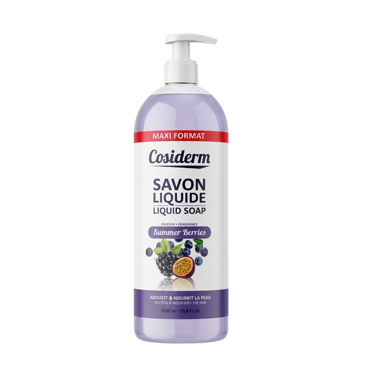 1 l Cosiderm - Summer Berries - Saponetta Liquido Maxi Formato