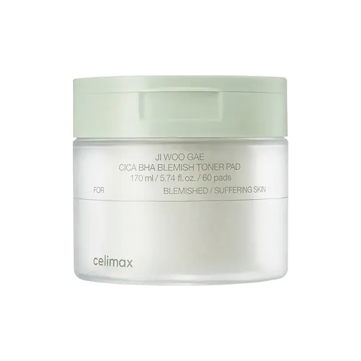Celimax - Ji Woo Gae Cica Bha - Blemish Toner Pad