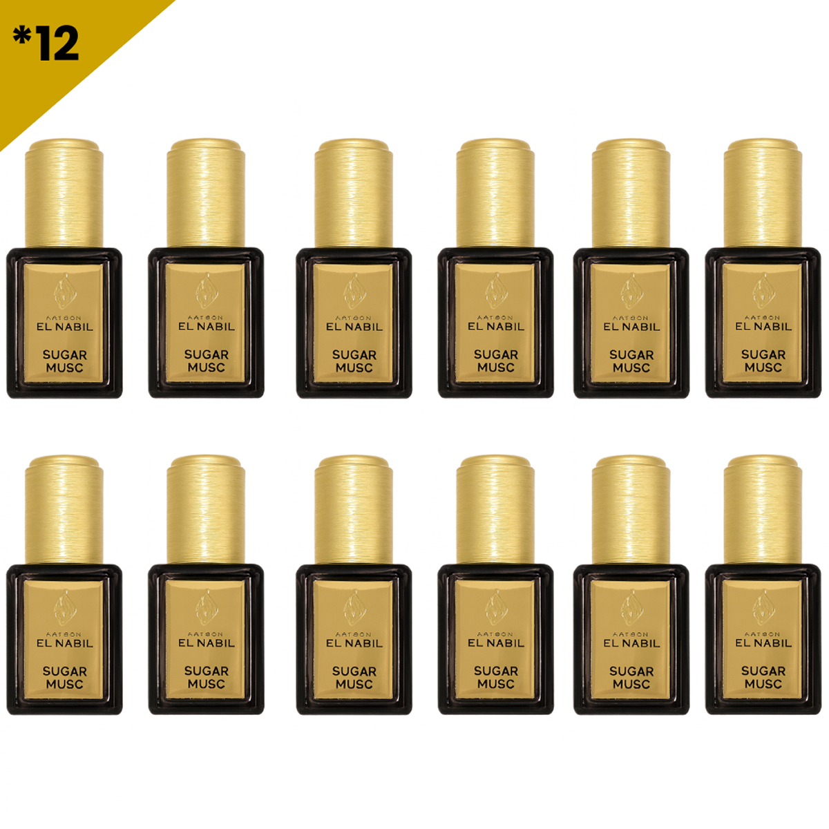 12*5ml el Nabil - Sugar Musc - Profumo concentrato Senza Alcool