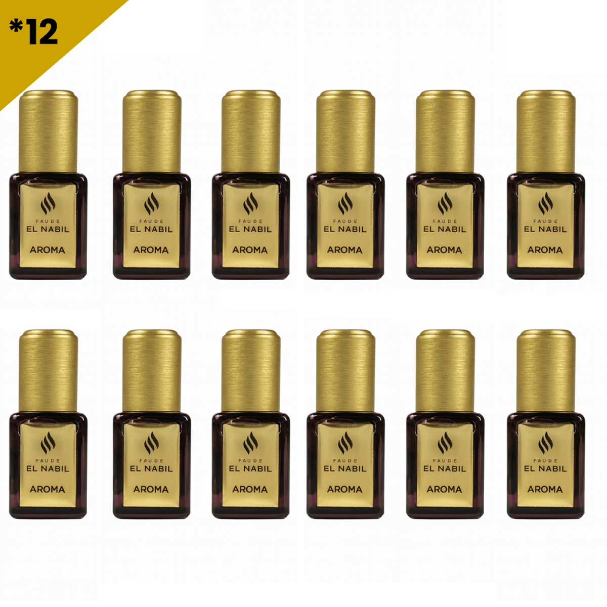 12*5ml el Nabil - Aroma - Profumo concentrato Senza Alcool