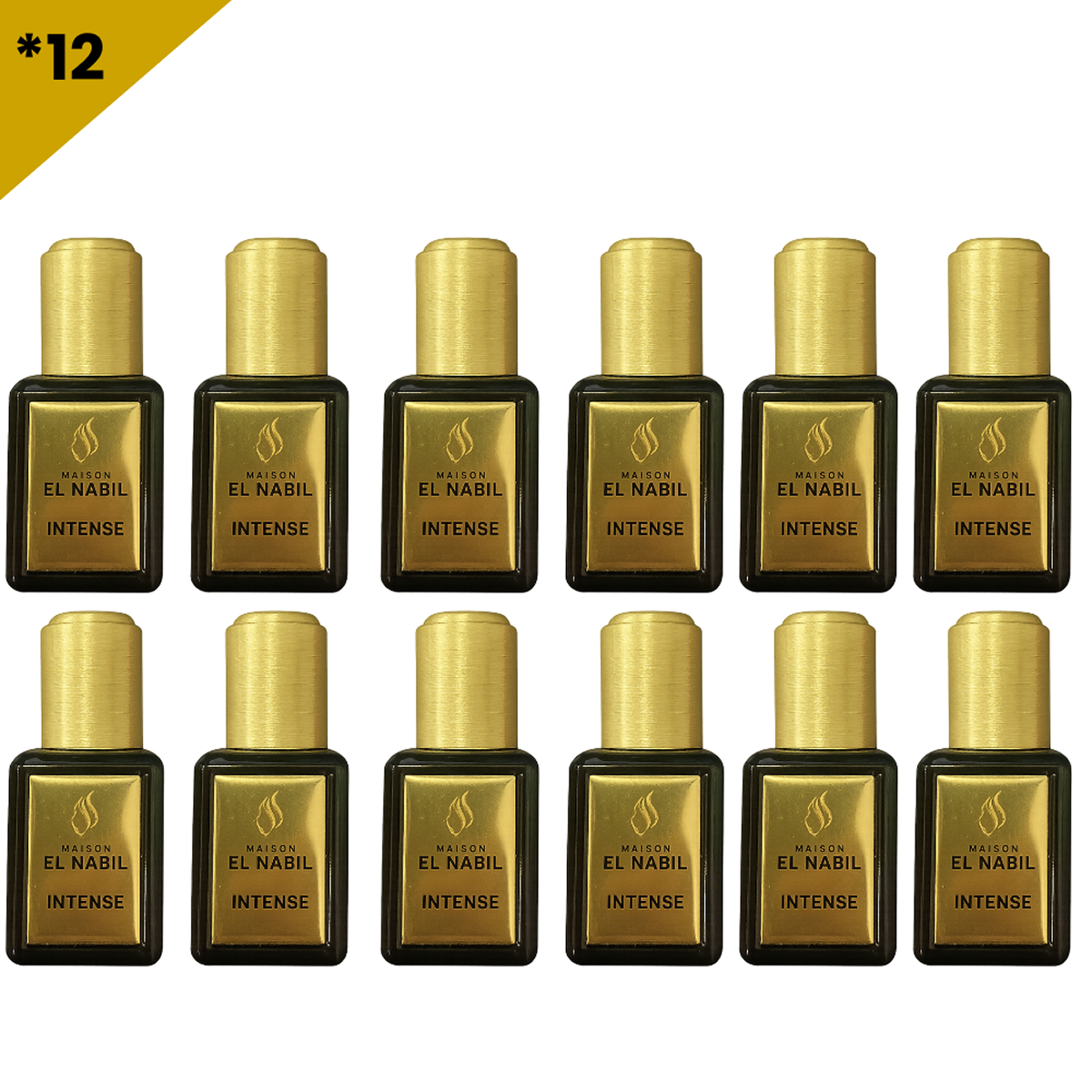 12*5ml el Nabil - Intense - Profumo concentrato Senza Alcool