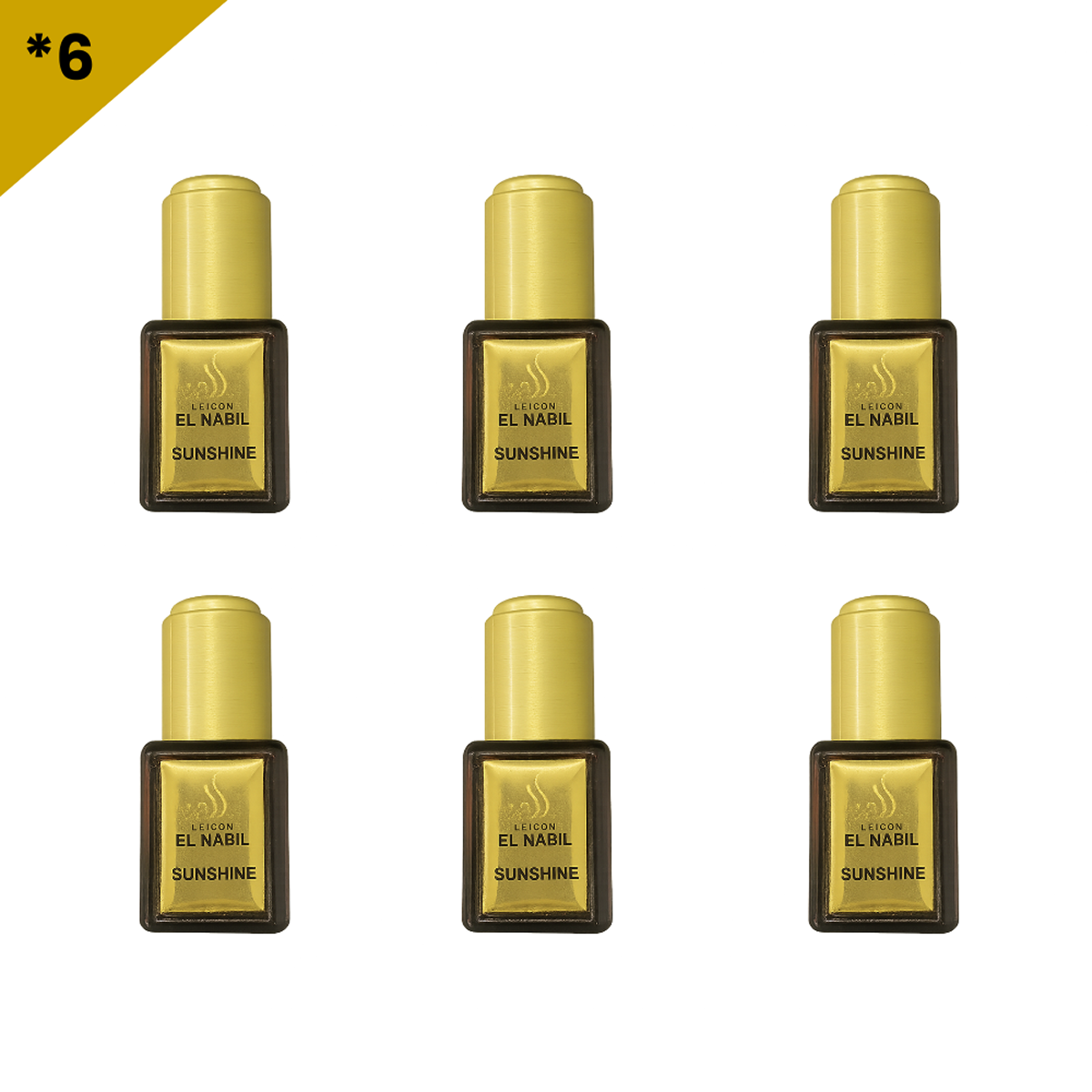 12*5ml el Nabil - Sunshine - Profumo concentrato Senza Alcool