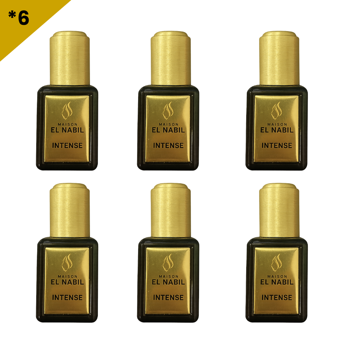 12*5ml el Nabil - Intense - Profumo concentrato Senza Alcool
