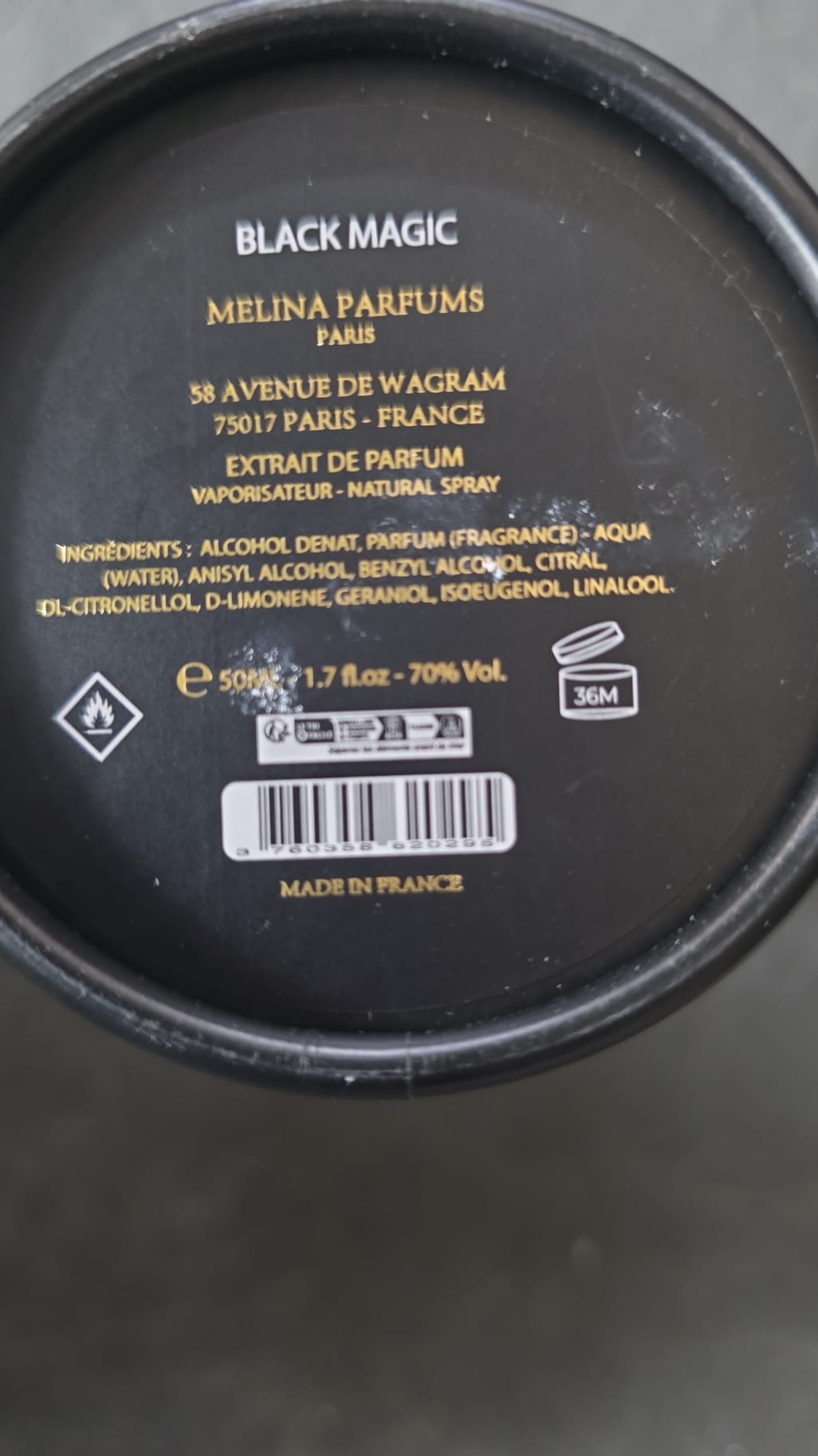 Melina Parfums - Black Magic Aisha - Estratto di profumo misto