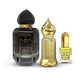 El Nabil - Prestige Box Musk Halima Spray 65ml + 12ml di profumo + 5ml di estratto di profumo Roll On