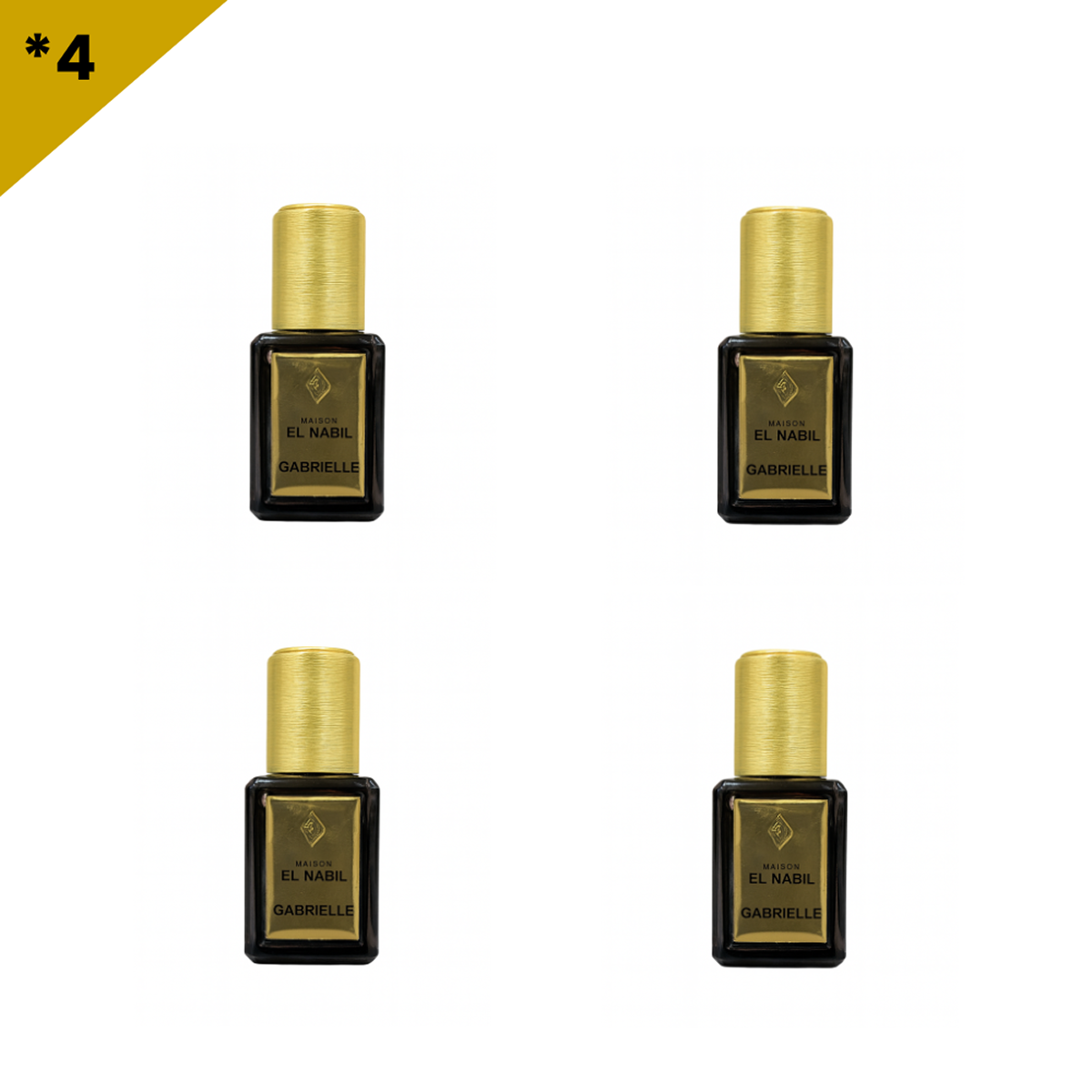 12*5ml el Nabil - Gabrielle - Parfum Concentré Sans Alcool