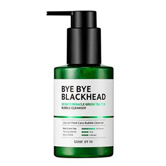 Some By Mi - Bye Bye Blackhead 30 Days - Miracle Green Tea Tox Bubble Detergente