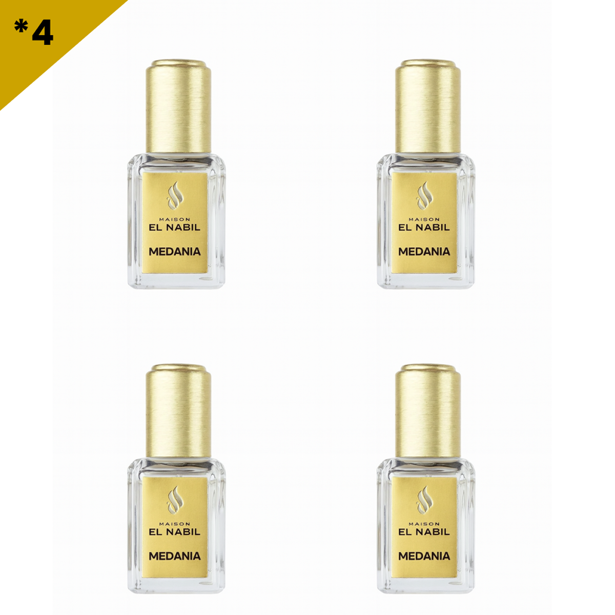 12*5ml el Nabil - Medania - Profumo concentrato Senza Alcool