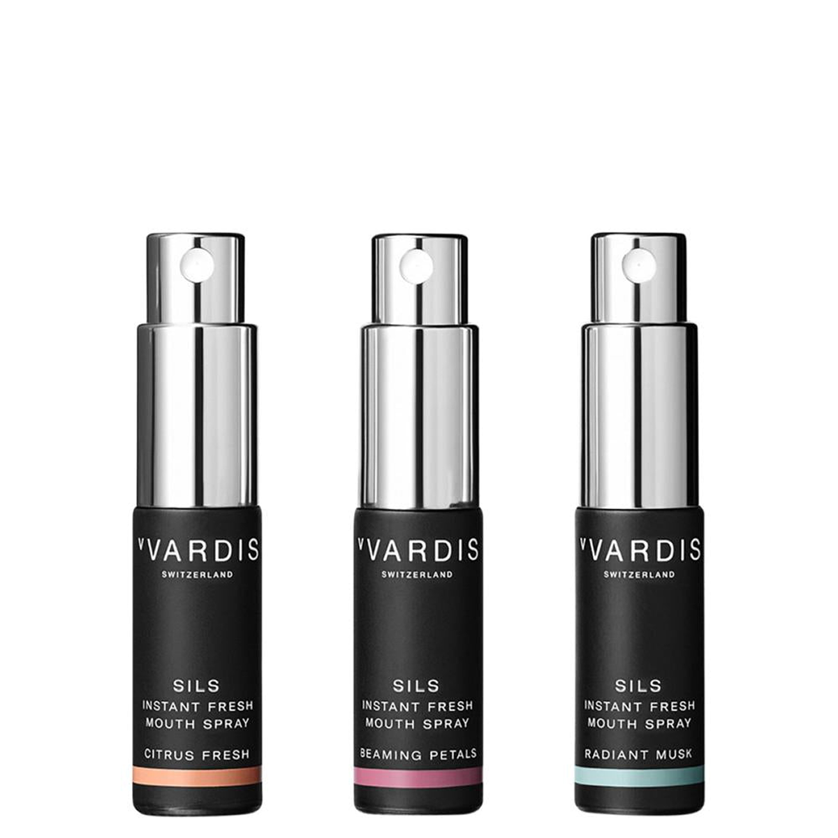 3*4ml Vvardis - Coffret de Spray Bouche Éliminer Les Mauvaises Odeurs 3 Senteurs