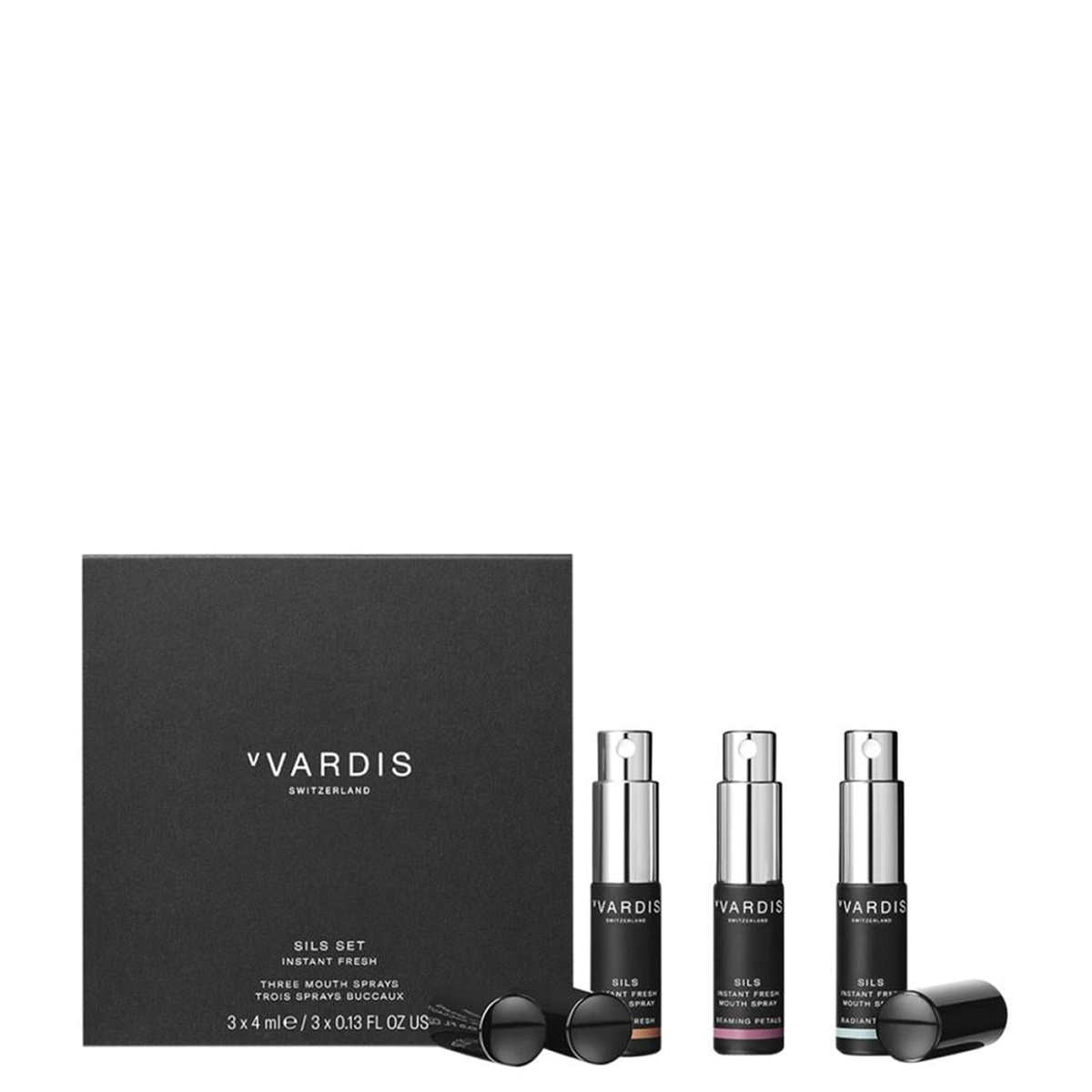 3*4ml Vvardis - Cofanetto de Spray Bouche Éliminer Les Mauvaises Odeurs 3 Senteurs