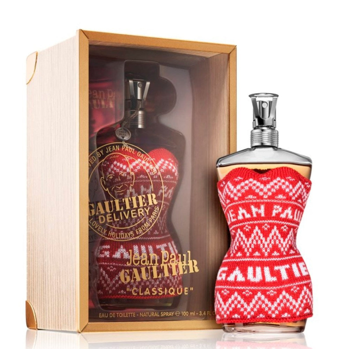100 ml Jean Paul Gaultier - Classique Xmas Edition 2021 - Eau de Toilette pour femme