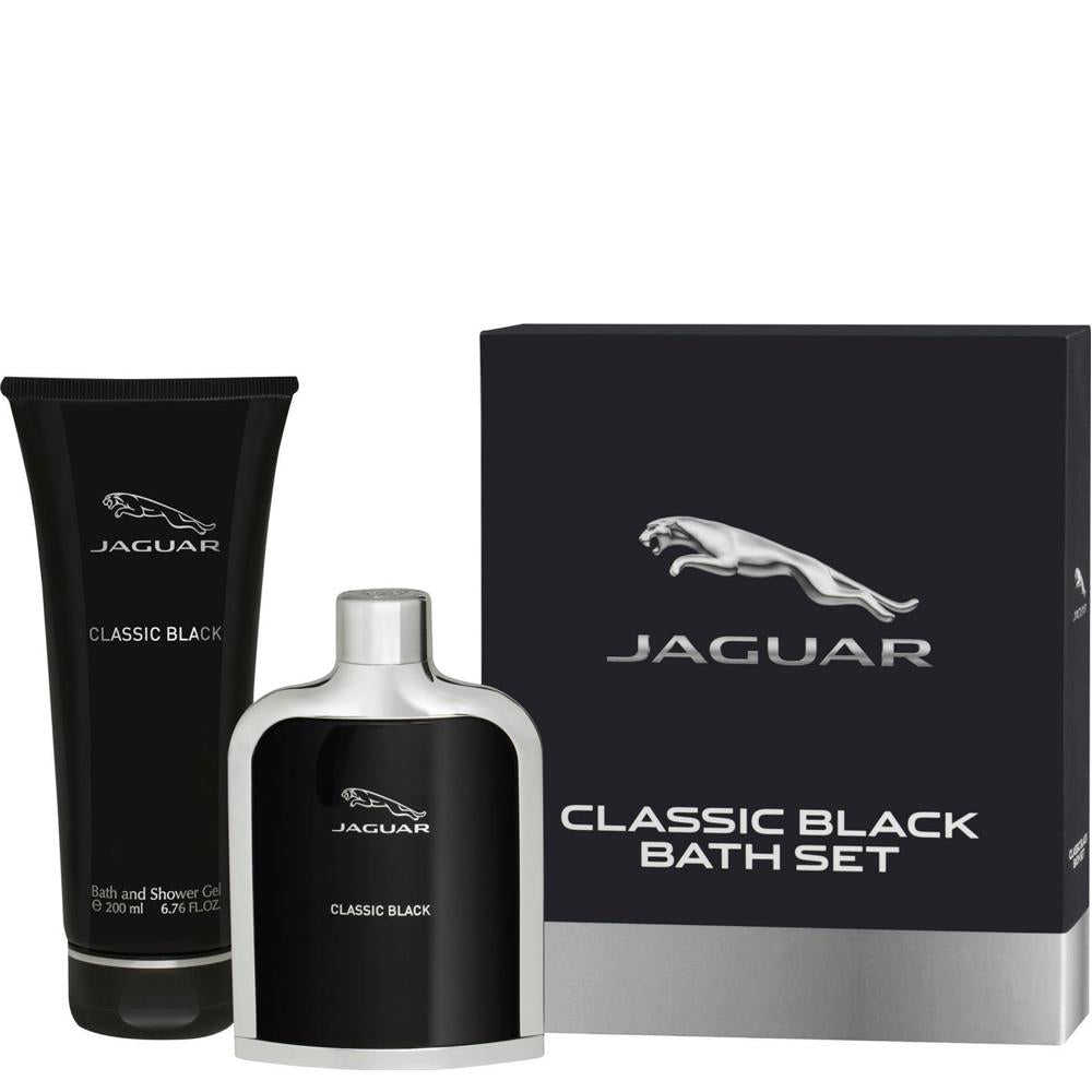 Kit cosmetici Set da bagno classico nero EDT + Gel doccia 200ml da Jaguar Misto 100ml