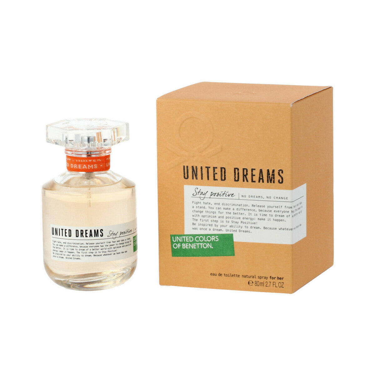 Benetton - United Dreams Stay Positive - Eau de Toilette da Donna