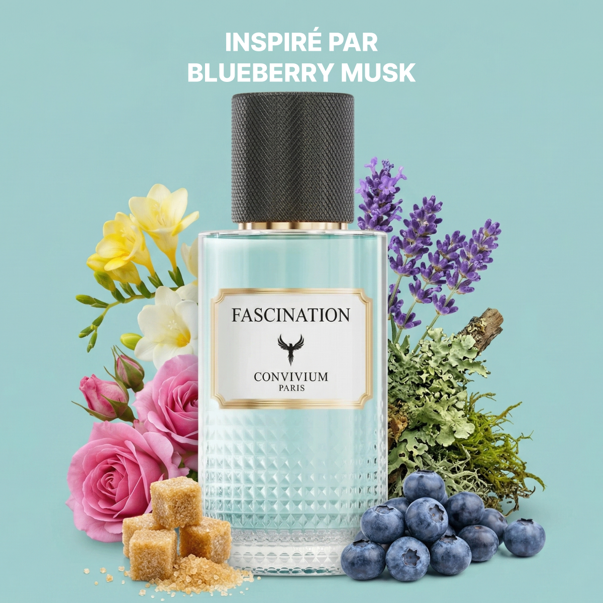 50ml Convivium Paris - Fascination - Extrait de Parfum Mixte