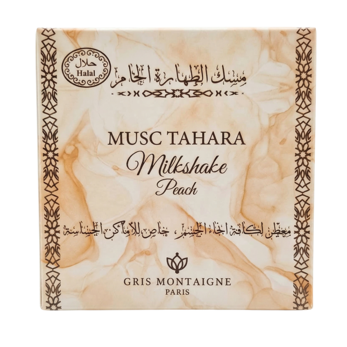 12ml Gris Montaigne - Musc Tahara Milkshake Peach - Concentré de Parfum