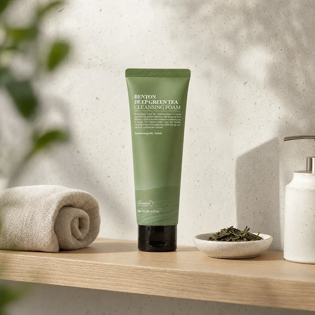 Benton - Deep Green Tea - Mousse Detergente
