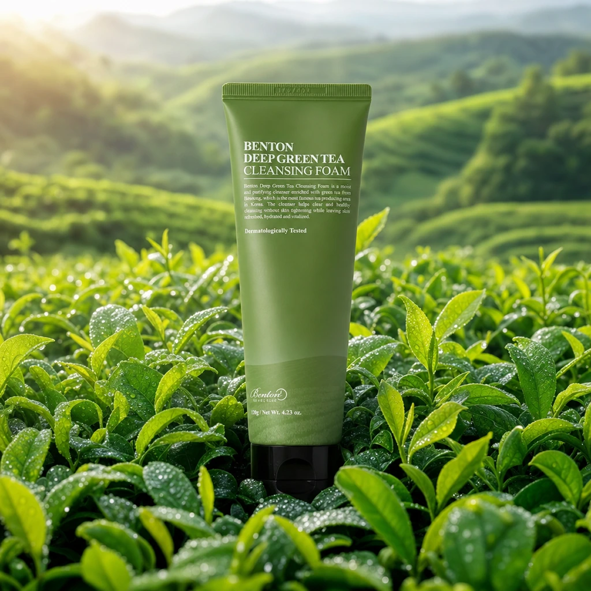 Benton - Deep Green Tea - Mousse Detergente