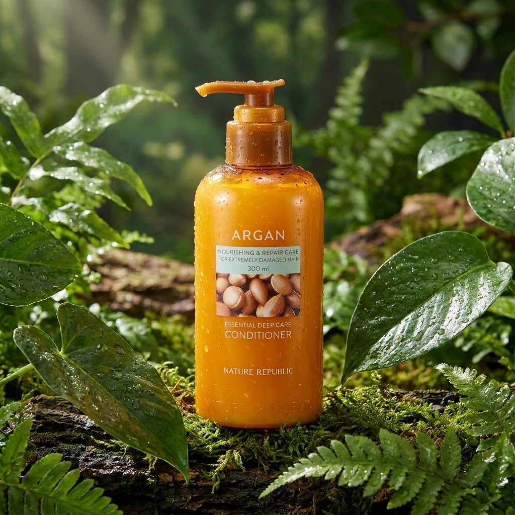 Nature Republic - Argan Essential Moisture - Repairing Conditioner