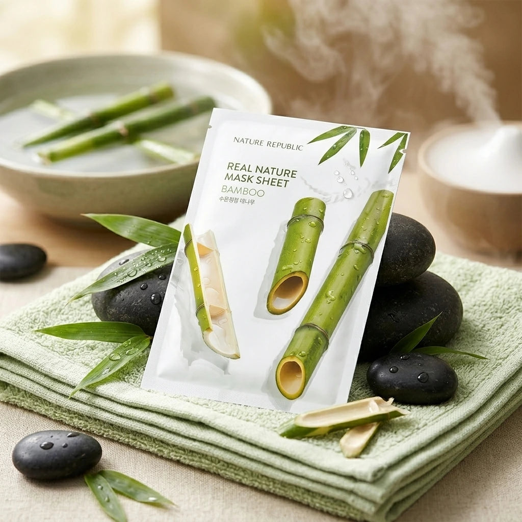 Nature Republic - Real Nature Sheet - Mask Bamboo