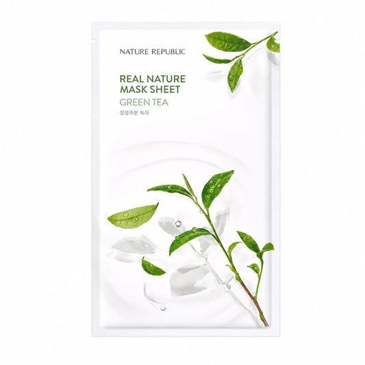 Nature Republic - Real Nature Maschera in Tessuto Green Tea