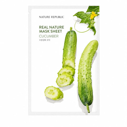 Nature Republic - Real Nature Maschera in Tessuto Cucumber