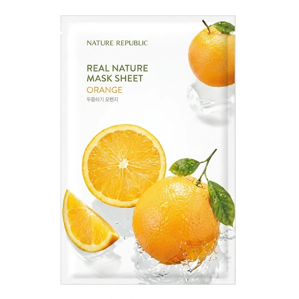 Nature Republic -  Real Nature Mask Sheet/Orange