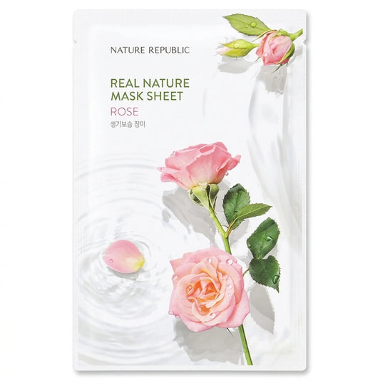 Nature Republic - Real Nature Maschera in Tessuto/Rose