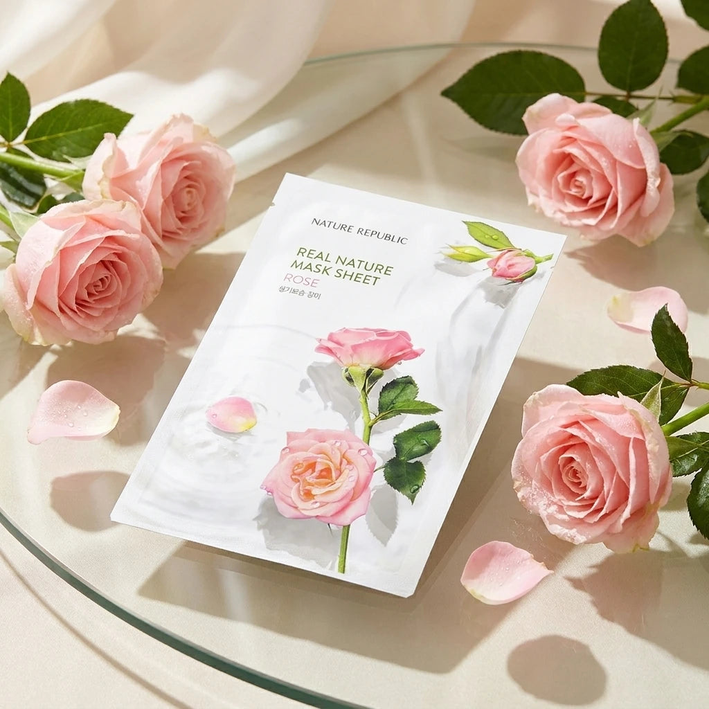 Nature Republic -  Real Nature Mask Sheet/Rose