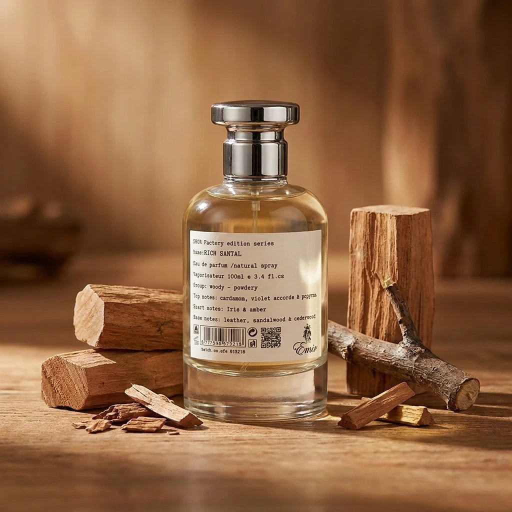 100 ml Paris Corner - Emir Rich Santal - Eau de Parfum Mixte