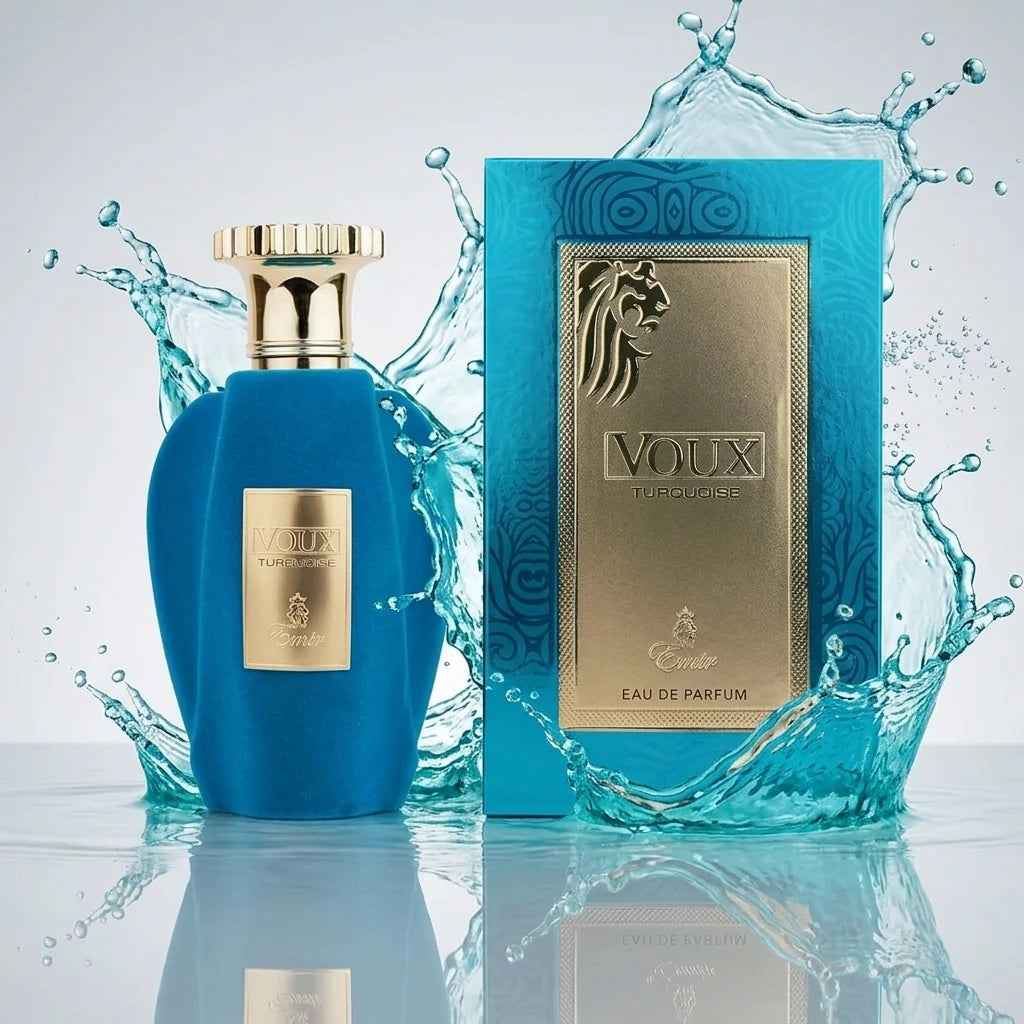 100 ml Paris Corner - Voux Turquoise - Eau de Parfum Unisexe